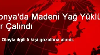 Konya'da Madeni Yağ Yüklü Tır Çalındı