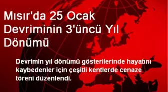 Mısır'da 25 Ocak Devriminin 3'üncü Yıl Dönümü