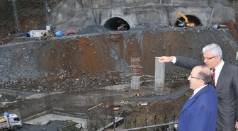 Trabzon'da Tünel İnşaatları Hızlandı