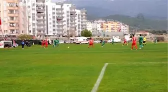 Amatör lig maçında arbede -