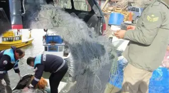 Giresun'da Balıkçılara Ağ Denetimi