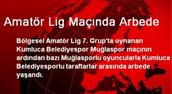 Amatör Lig Maçında Arbede