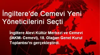 İngiltere'de Cemevi Yeni Yöneticilerini Seçti