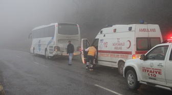 Zonguldak-Ereğli Yolunda Kaza: 2 Yaralı