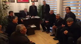 Battalgazi Muhtarlar Heyeti AK Parti'yi Ziyaret Etti