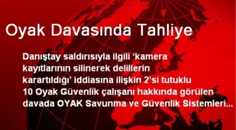 Oyak Davasında Tahliye