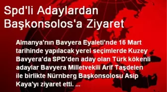 Spd'li Adaylardan Başkonsolos'a Ziyaret