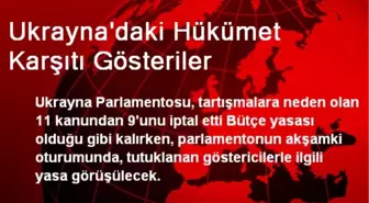 Ukrayna'daki Hükümet Karşıtı Gösteriler