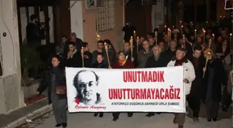 Urla'da Demokrasi Şehitleri Unutulmadı