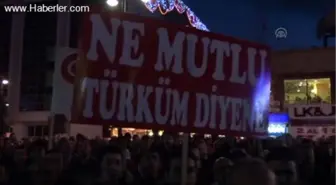 Malatya'da MHP Bürosuna Yapılan Saldırı Protesto Edildi