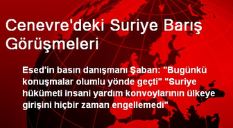 Cenevre'deki Suriye Barış Görüşmeleri
