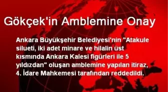 Gökçek'in Amblemine Onay