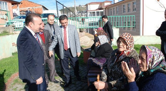 Vali Topaca ve Başkan Doğan Orhan ve Gültepe Mahallerinde İncelemelerde Bulundu