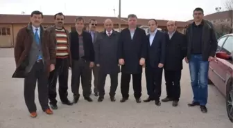 AK Parti Belediye Başkan Adayı Çalışkan, Buğday Pazarı Esnafını Dinledi