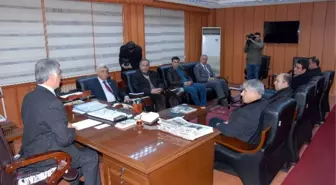 İnsanı Yardım Platformu'ndan Başkan Büyükaslan'a Ziyaret