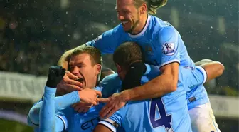 Manchester City, Tottenham'a Fark Attı: 1-5