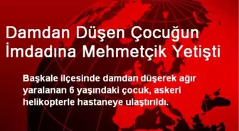 Damdan Düşen Çocuğun İmdadına Mehmetçik Yetişti