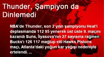 Thunder, Şampiyon da Dinlemedi