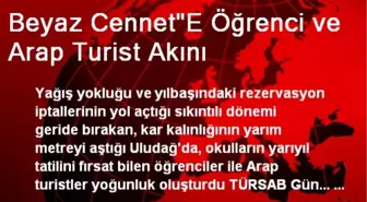 Beyaz Cennet'E Öğrenci ve Arap Turist Akını