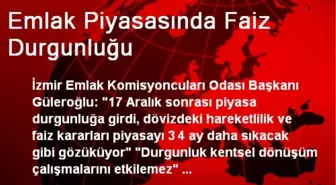 Emlak Piyasasında Faiz Durgunluğu