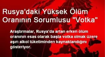 Rusya'daki Yüksek Ölüm Oranının Sorumlusu 'Votka'