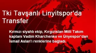 TKİ Tavşanlı Linyitspor'da Transfer