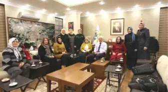 Ak Partili Kadınlar Başkan Sakallı ile Bir Araya Geldi