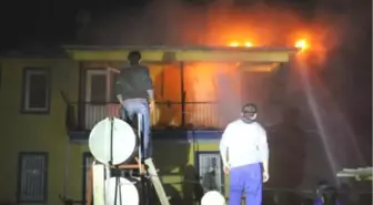 Fethiye'de Yanan Ev Harap Oldu