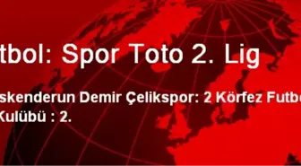 Futbol: Spor Toto 2. Lig