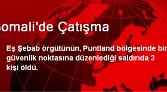 Somali'de Çatışma