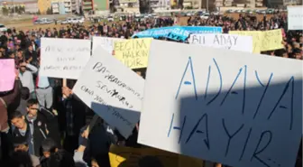 AK Parti Adayına İlk Tepki Mitingi Eyyübiye'den