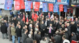 CHP'nin Soma Seçim Bürosuna 'Özel' Açılış