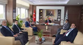 Kaymakamlardan Devlet Su İşleri 13. Bölge Müdürlüğüne Ziyaret