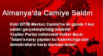 Almanya'da Camiye Saldırı