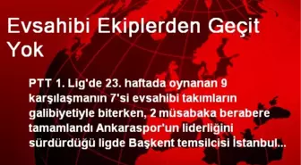 Evsahibi Ekiplerden Geçit Yok