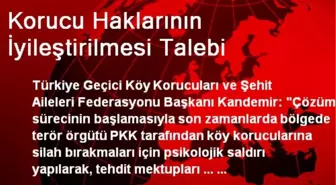 Korucu Haklarının İyileştirilmesi Talebi