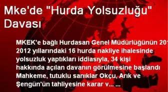 Mke'de 'Hurda Yolsuzluğu' Davası