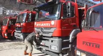 Safranbolu'ya Yeni İtfaiye Araçları Alındı