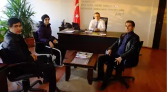 Türkiye Şampiyonu Kaymakam Demirelli'yi Ziyaret Etti