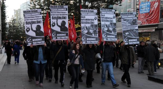 Antalya'da Gezi Tutukluları İçin Özgürlük Yürüyüşü