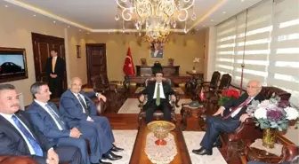 MHP Heyetinden Vali Güzeloğlu'na Ziyaret