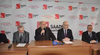 Saadet Partisi Zonguldak'ta 'Sadık Kar' Dedi