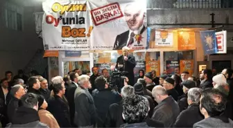 AK Parti Kapullu Mahallesine Seçim Bürosu Açtı