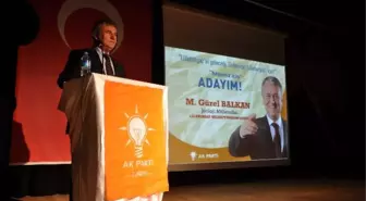 AK Parti Lüleburgaz Belediye Başkan Adayı Gürel Balkan 'Mega Projesi'ni Tanıttı