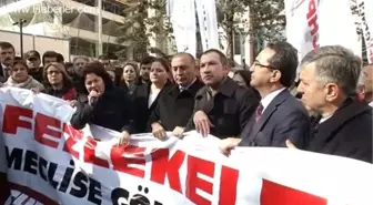 CHP'lilerden fezleke eylemi -