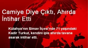 Evden Camiye Diye Çıktı, Ahırda İntihar Etti