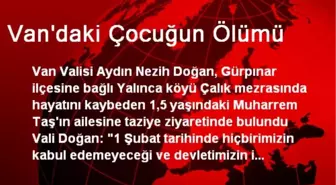 Van'daki Çocuğun Ölümü