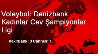 VakıfBank: 3 Cannes: 1
