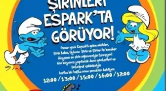 The Smurfs'un Kahramanları Espark'a Geliyor