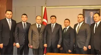 Gagiad Yönetim Kurulu, İl Emniyet Müdürü Gezer'i Ziyaret Etti